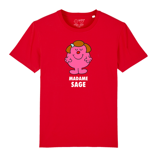 Fille - Tshirt - Madame Sage Monsieur Madame