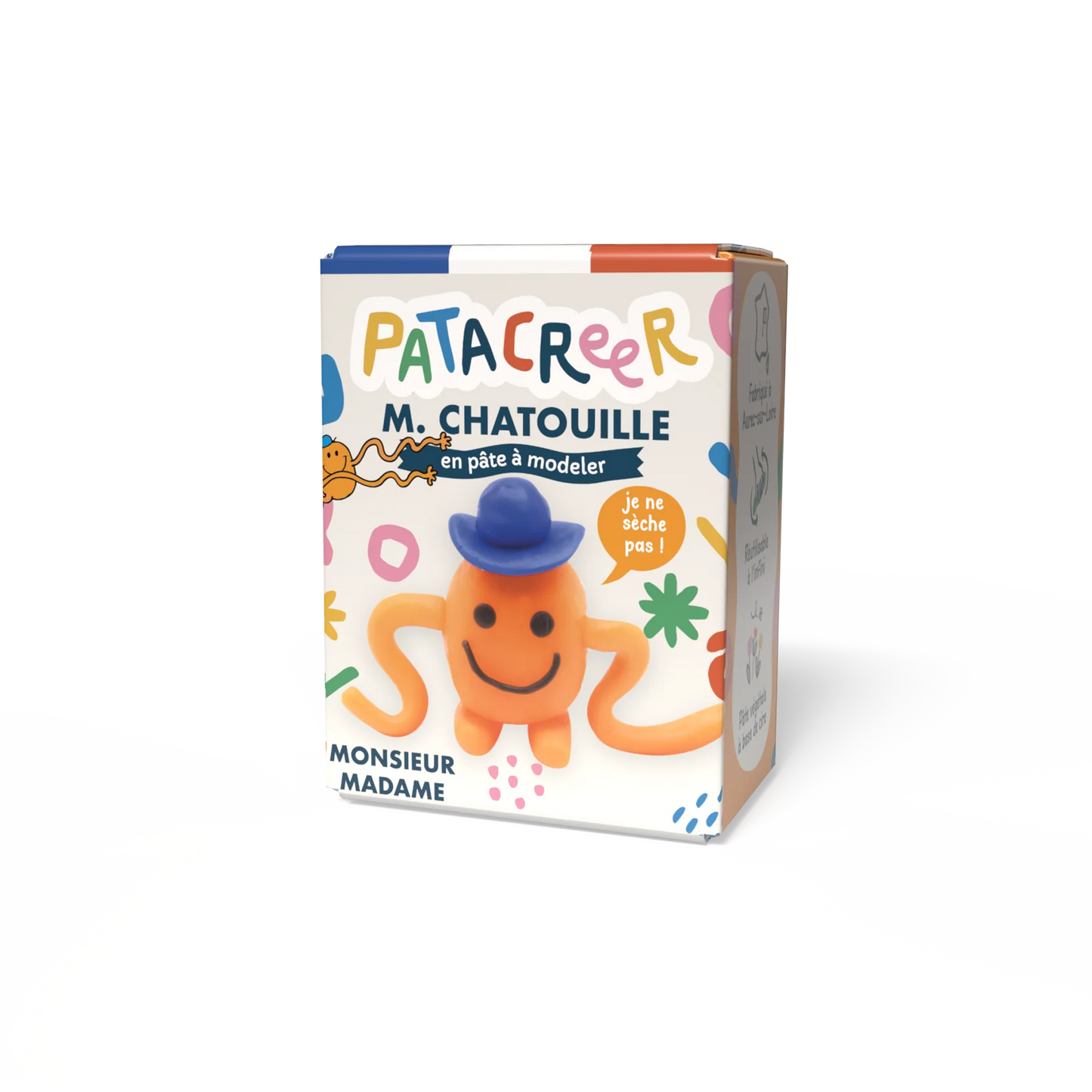 Kit à fabriquer MONSIEUR CHATOUILLE en pâte à modeler