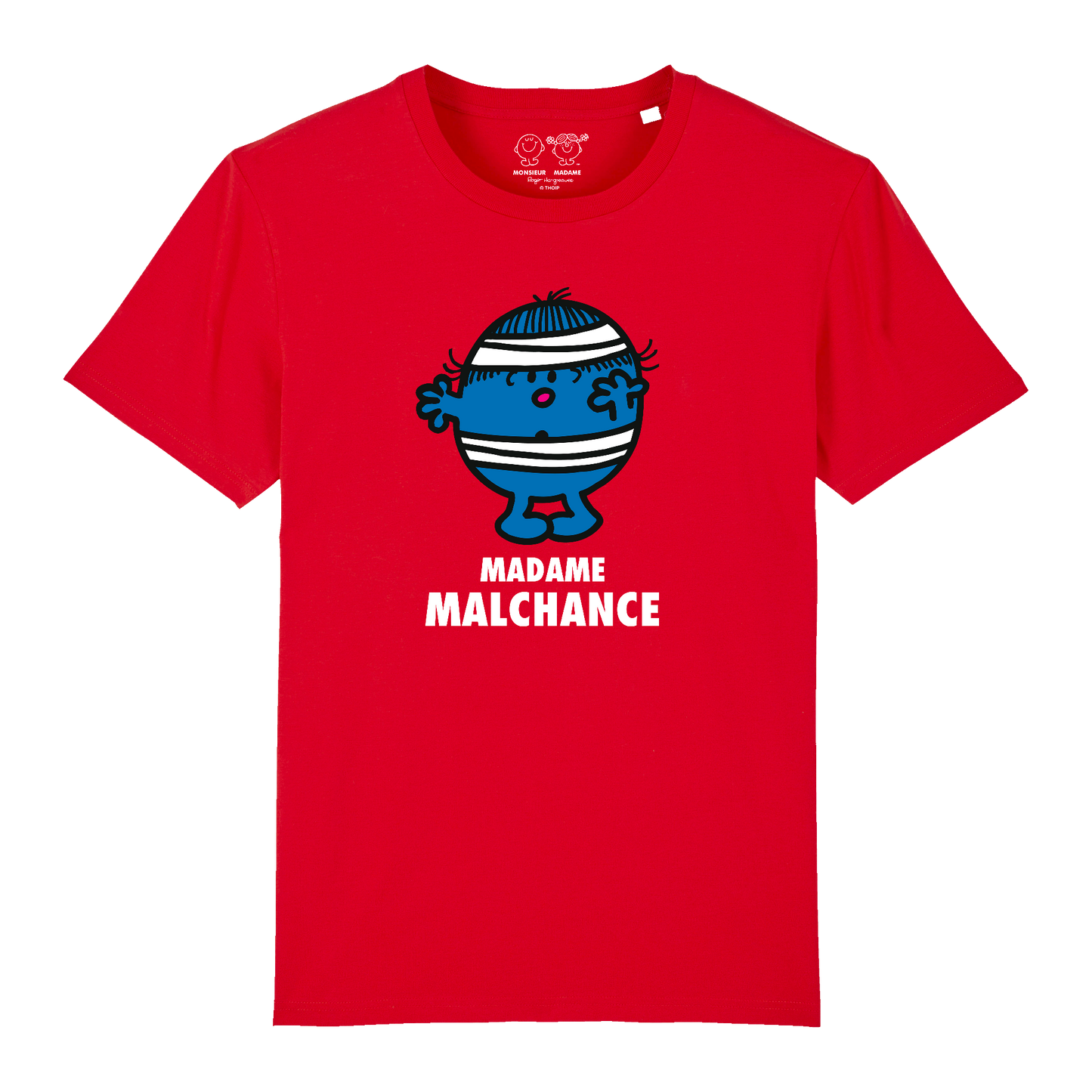 T-Shirt Femme Madame Malchance Monsieur Madame