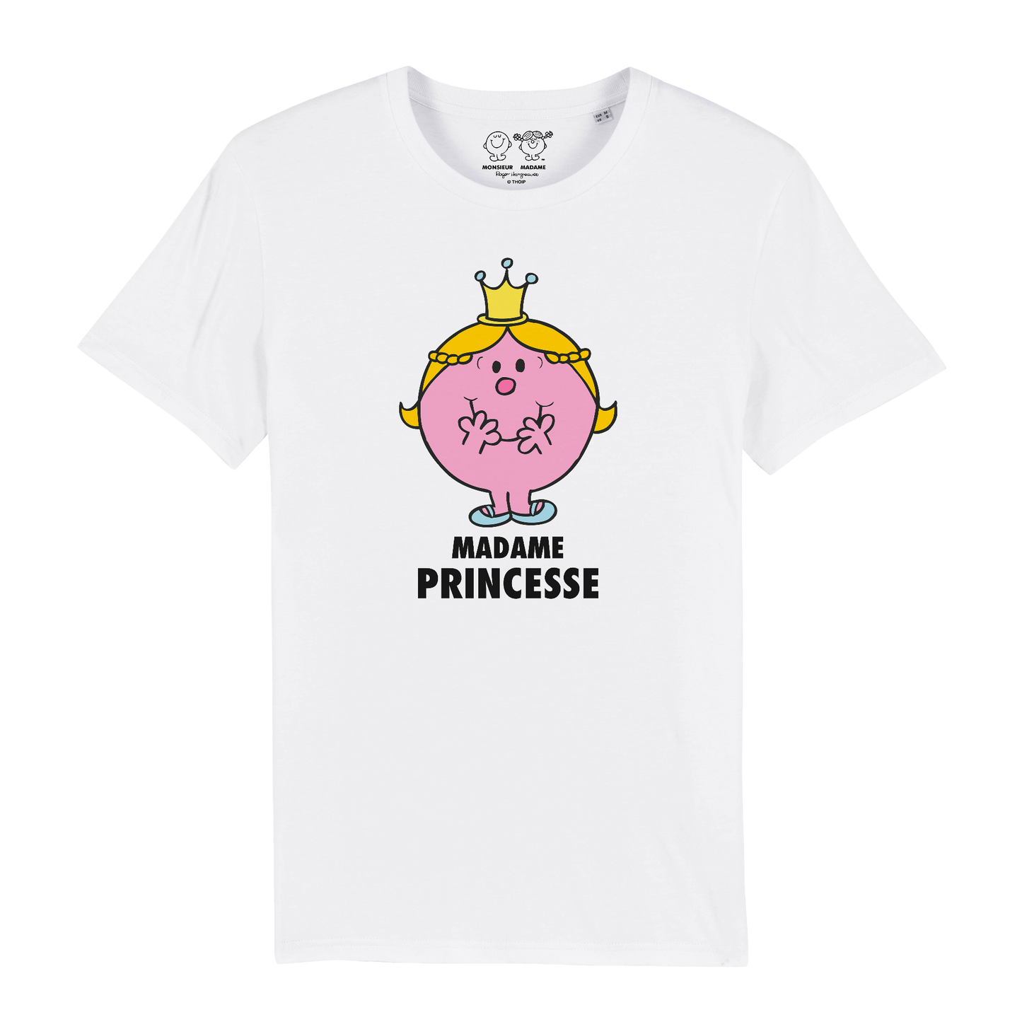 T-Shirt Femme Madame Princesse Monsieur Madame