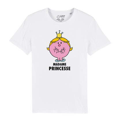 T-Shirt Femme Madame Princesse Monsieur Madame