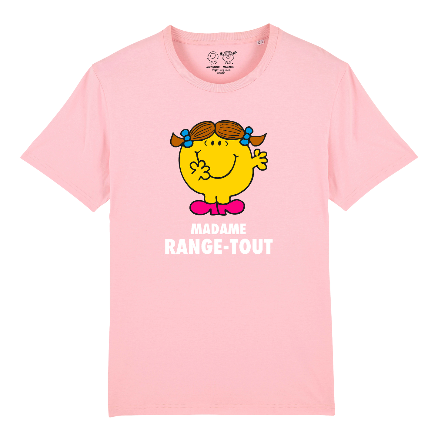 T-Shirt Femme Madame Range-tout Monsieur Madame