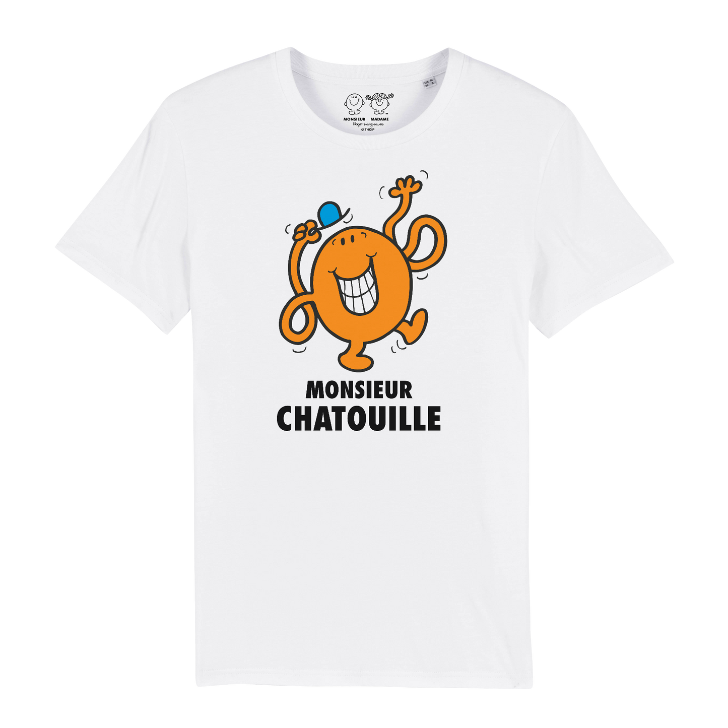 T-Shirt Homme Monsieur Chatouille Monsieur Madame