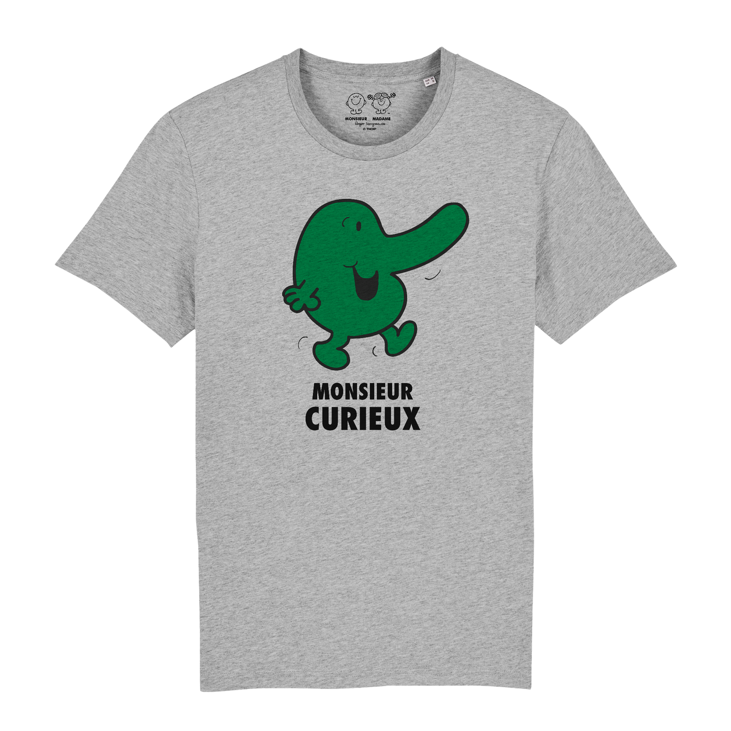 T-Shirt Homme Monsieur Curieux Monsieur Madame