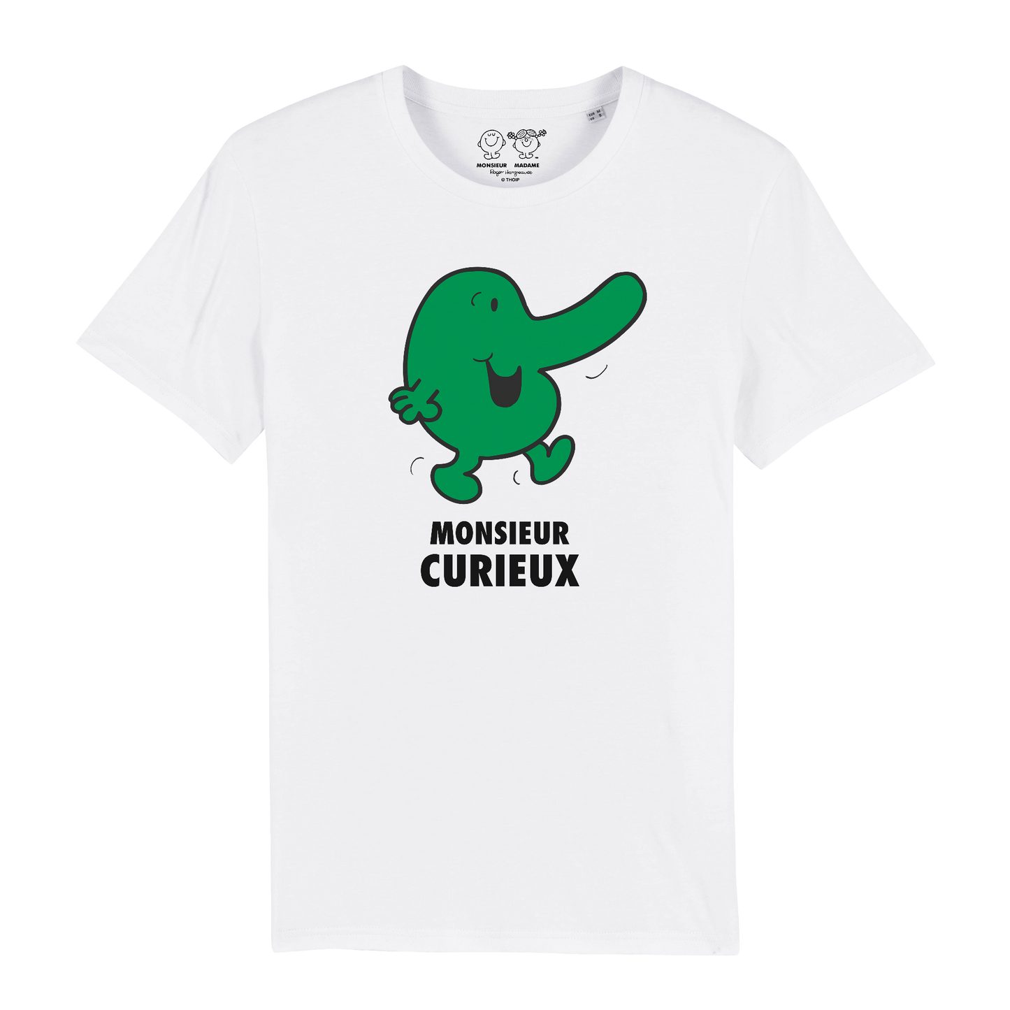 T-Shirt Homme Monsieur Curieux Monsieur Madame