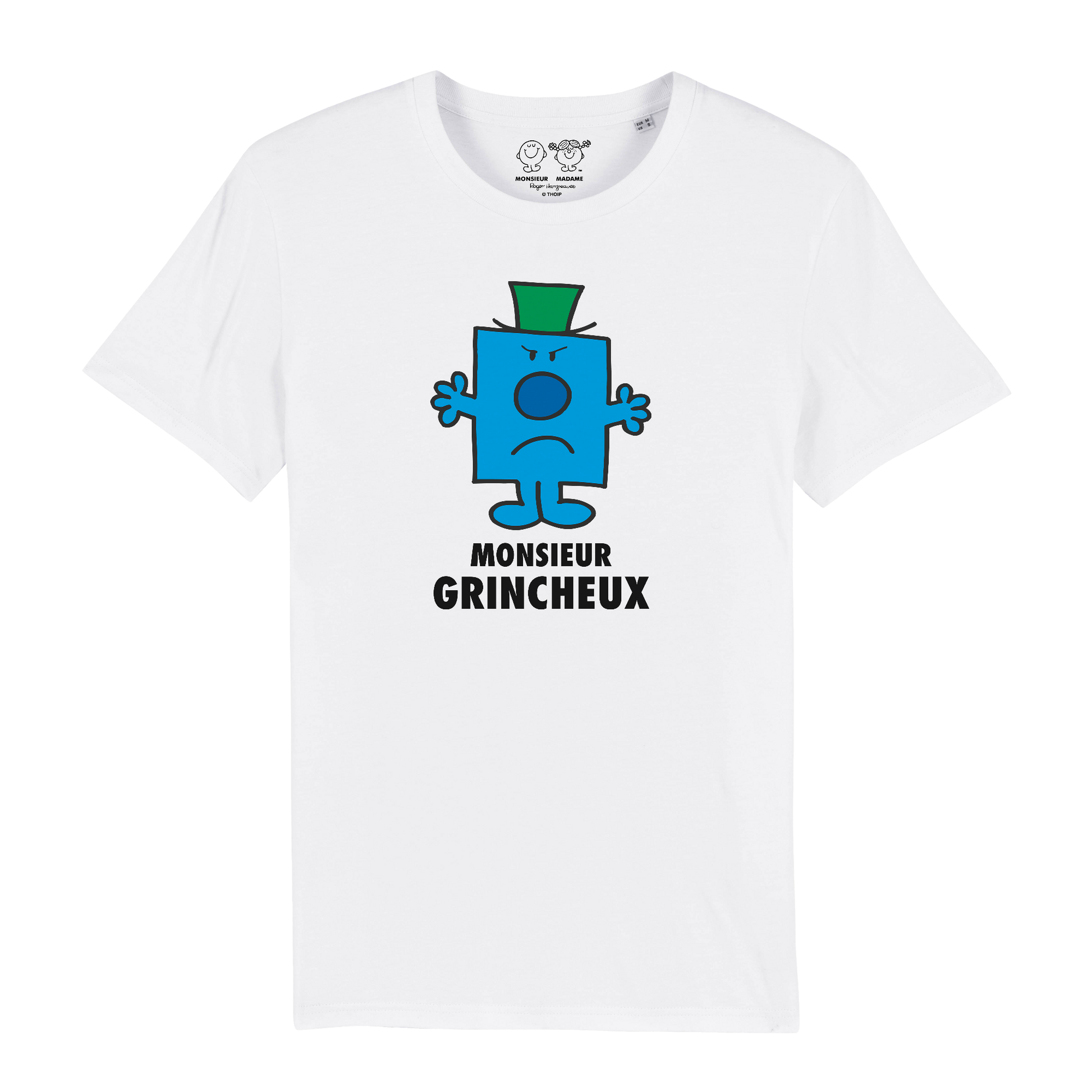 T-Shirt Homme Monsieur Grincheux Monsieur Madame