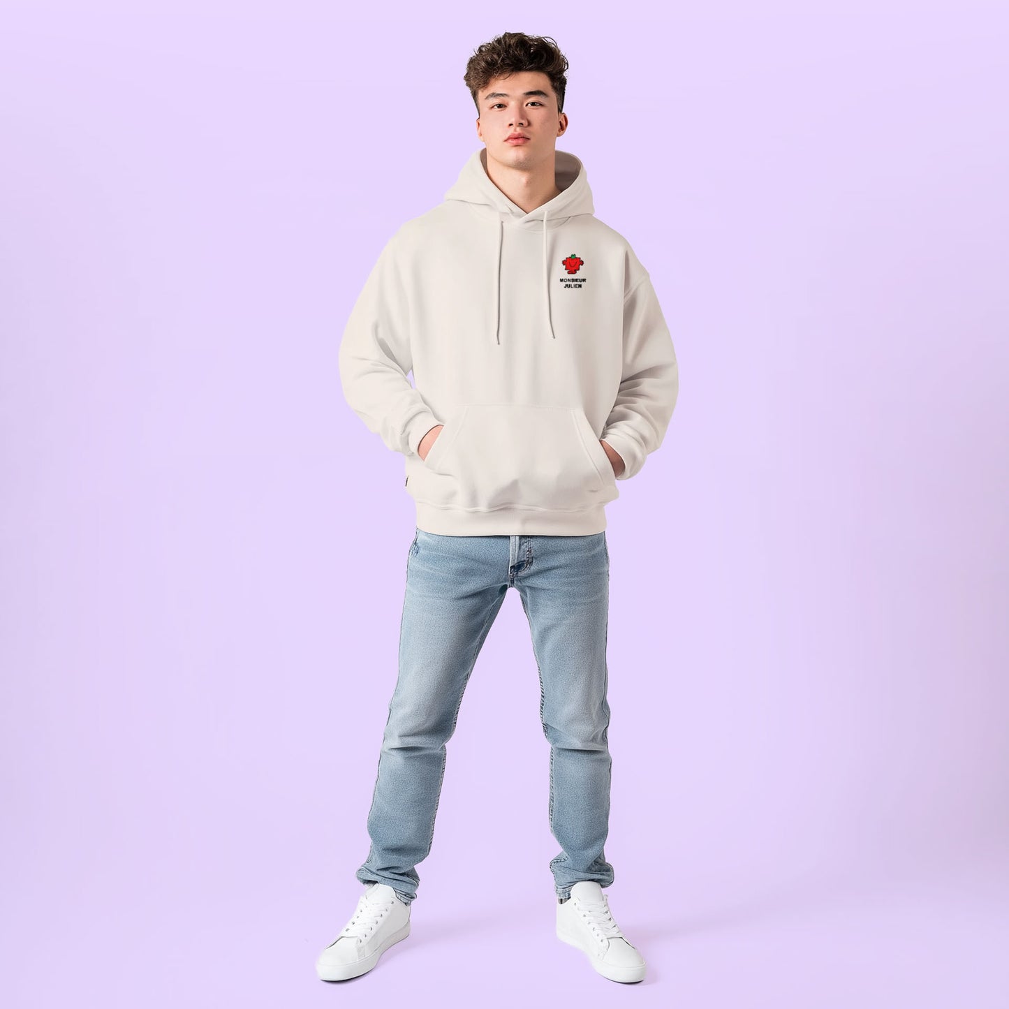 Sweatshirt Brodé Personnalisé pour Adulte