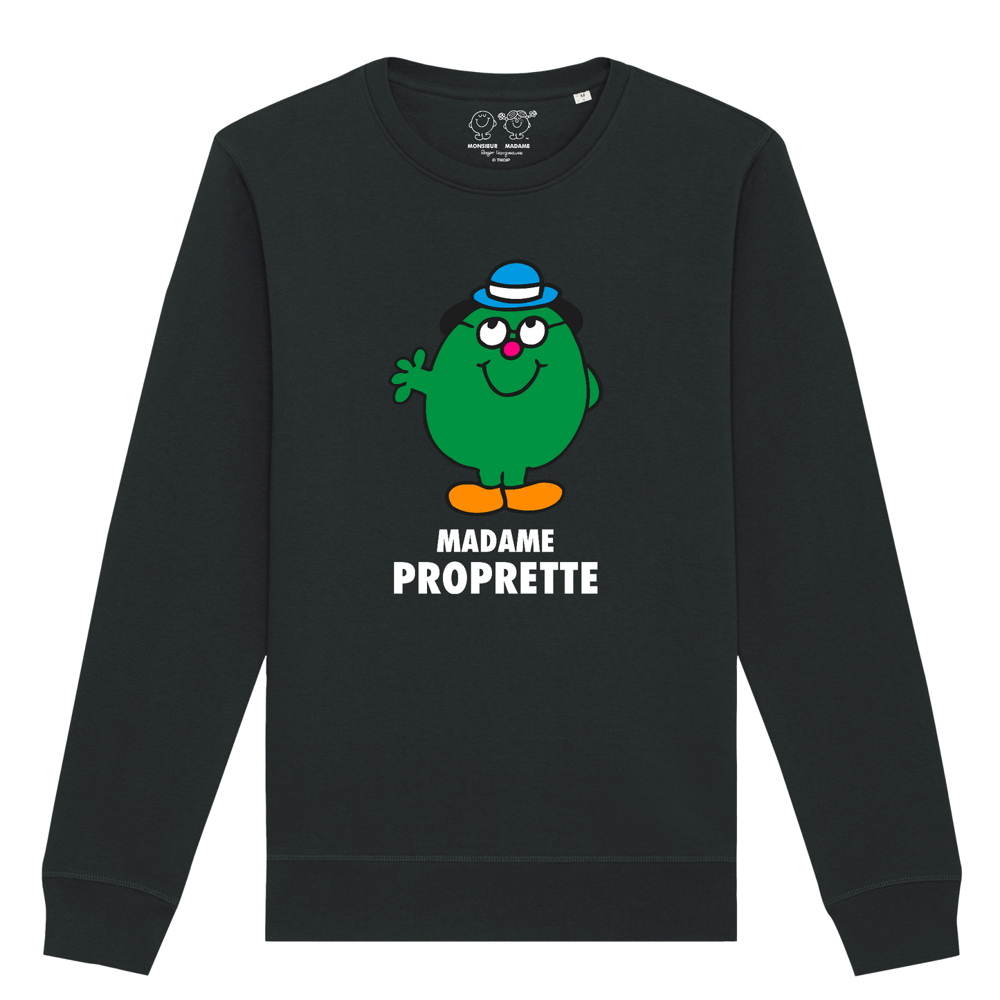 Femme - Sweatshirt - Madame Proprette Monsieur Madame