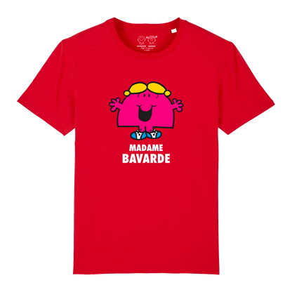 Femme - Tshirt - Madame Bavarde Monsieur Madame