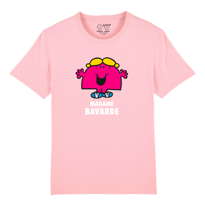 Femme - Tshirt - Madame Bavarde Monsieur Madame