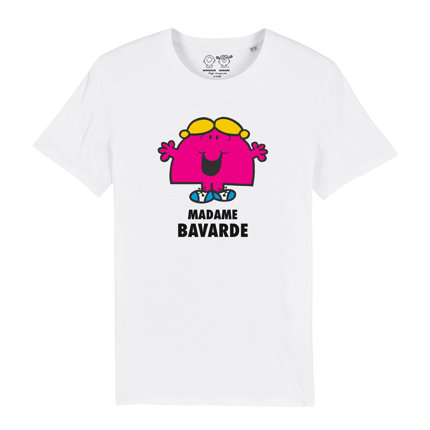 Femme - Tshirt - Madame Bavarde Monsieur Madame