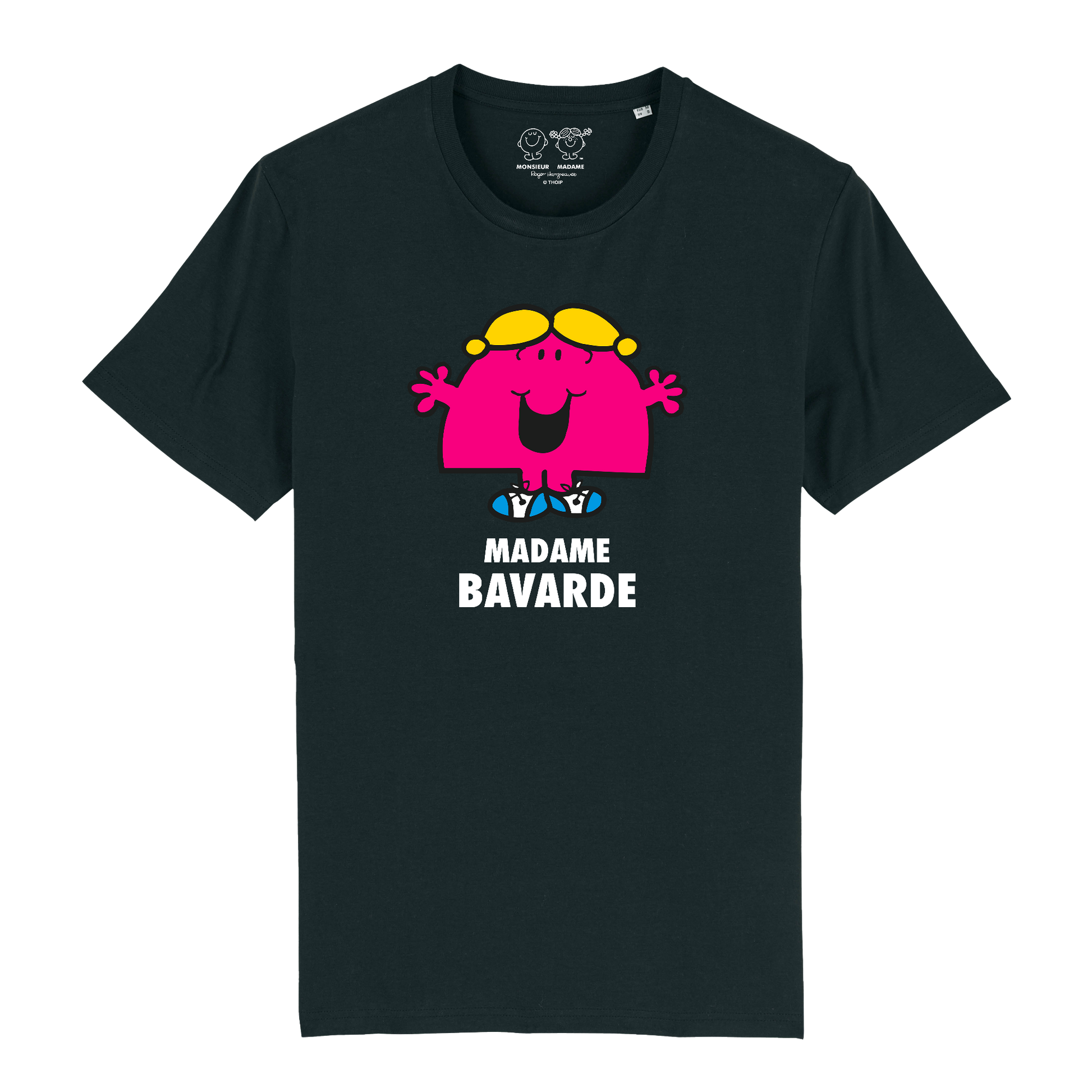 Femme - Tshirt - Madame Bavarde Monsieur Madame