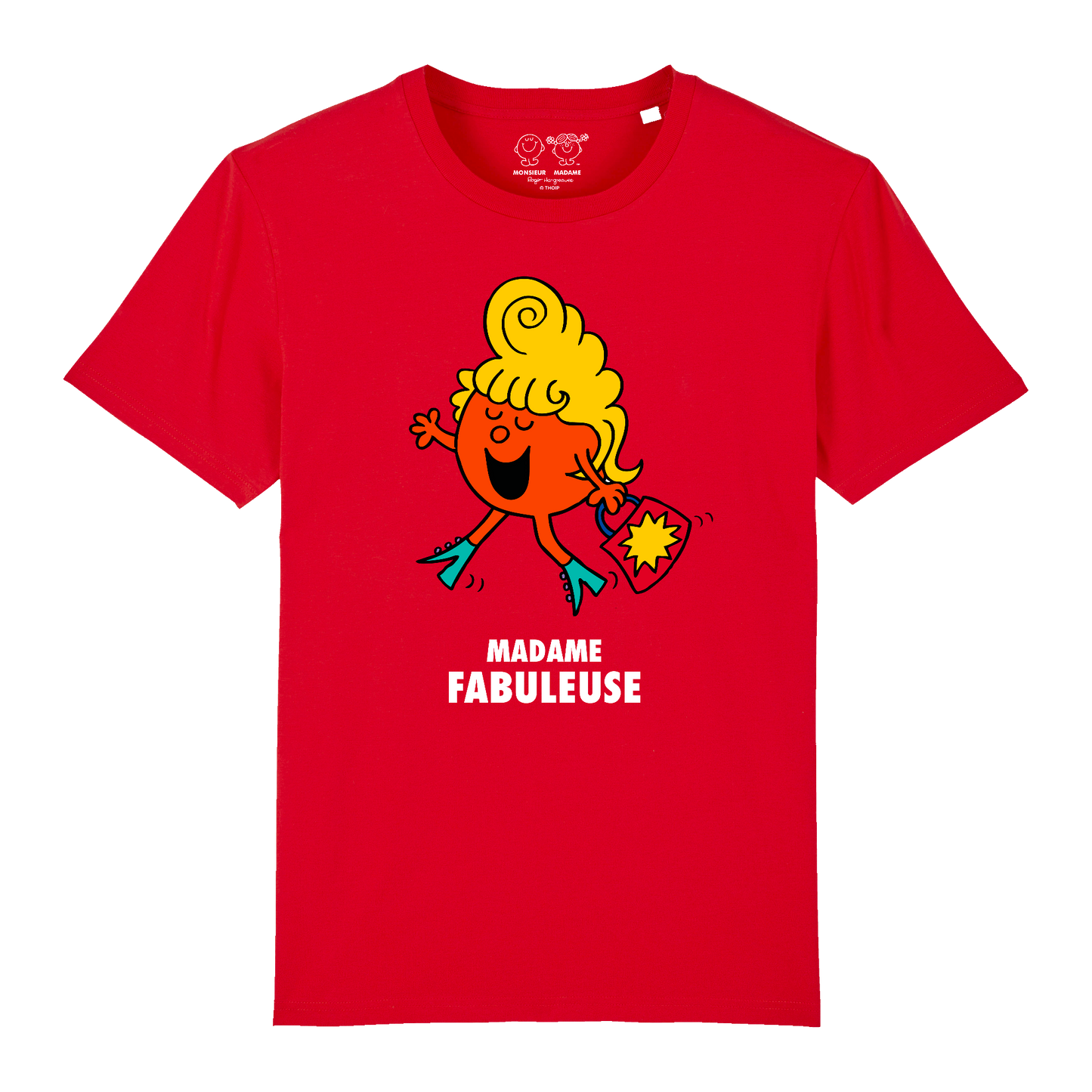 Fille - Tshirt - Madame Fabuleuse Monsieur Madame