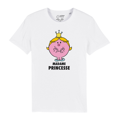Fille - Tshirt - Madame Princesse Monsieur Madame