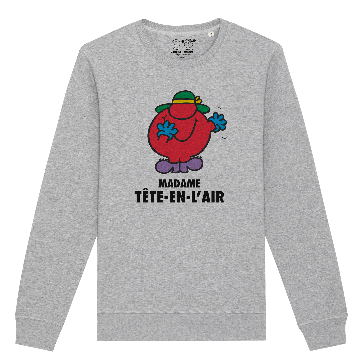 Femme - Sweatshirt - Madame Tête en l'air - Monsieur Madame