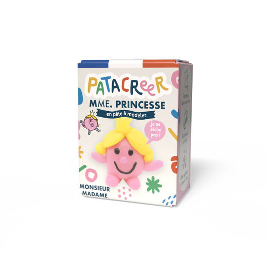 Kit à fabriquer MADAME PRINCESSE en pâte à modeler