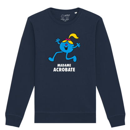 Sweatshirt Femme Madame Acrobate Monsieur Madame