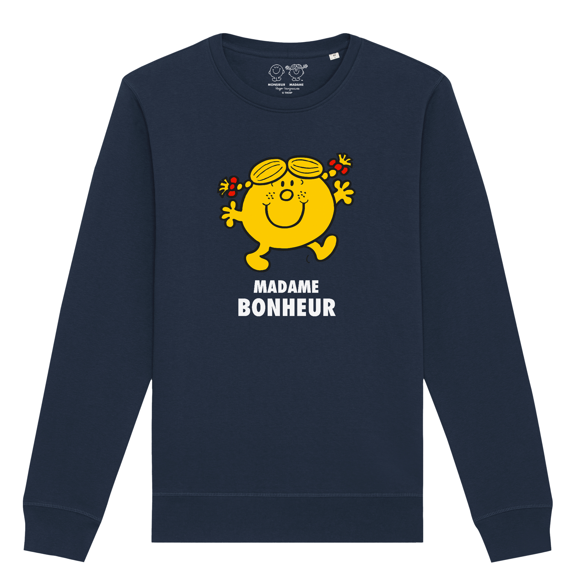 Sweatshirt Femme Madame Bonheur Monsieur Madame