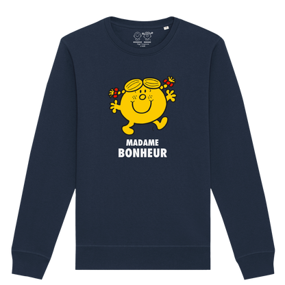 Sweatshirt Femme Madame Bonheur Monsieur Madame