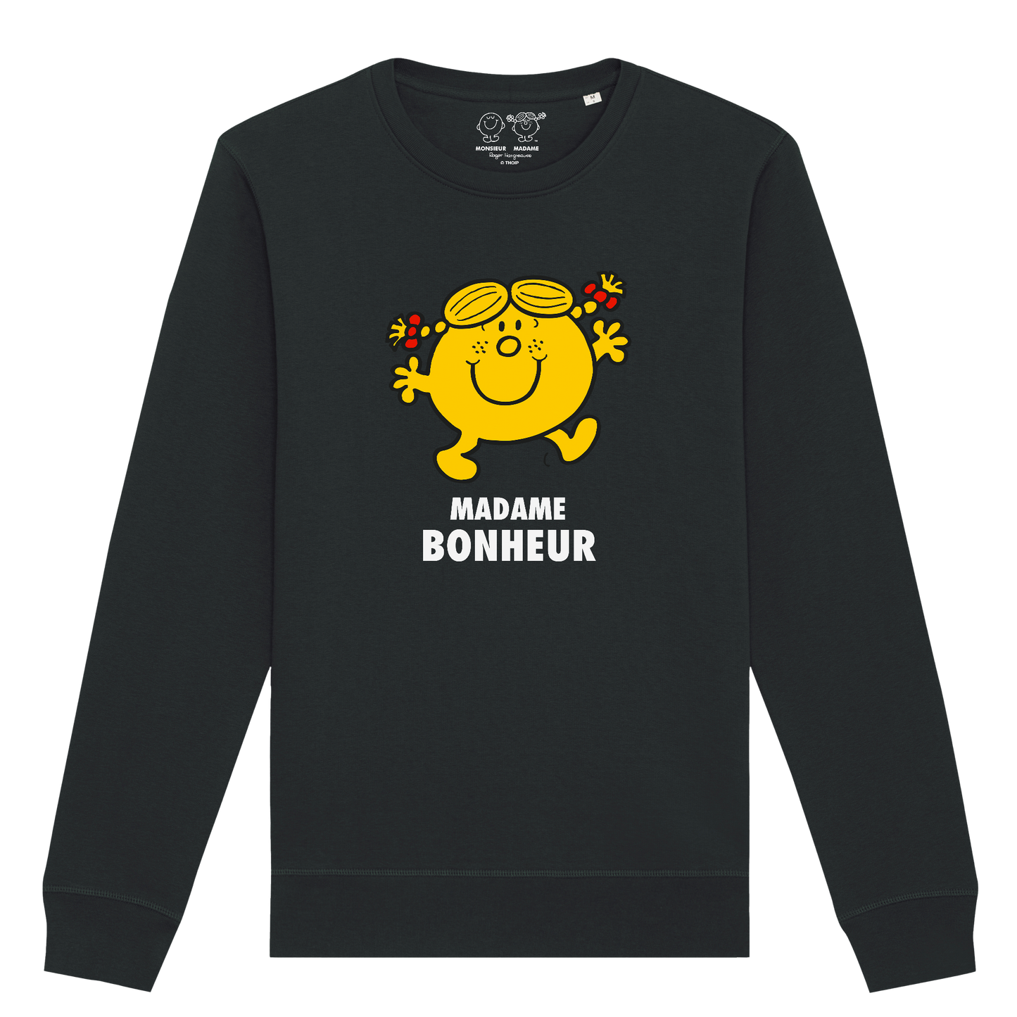 Sweatshirt Femme Madame Bonheur Monsieur Madame