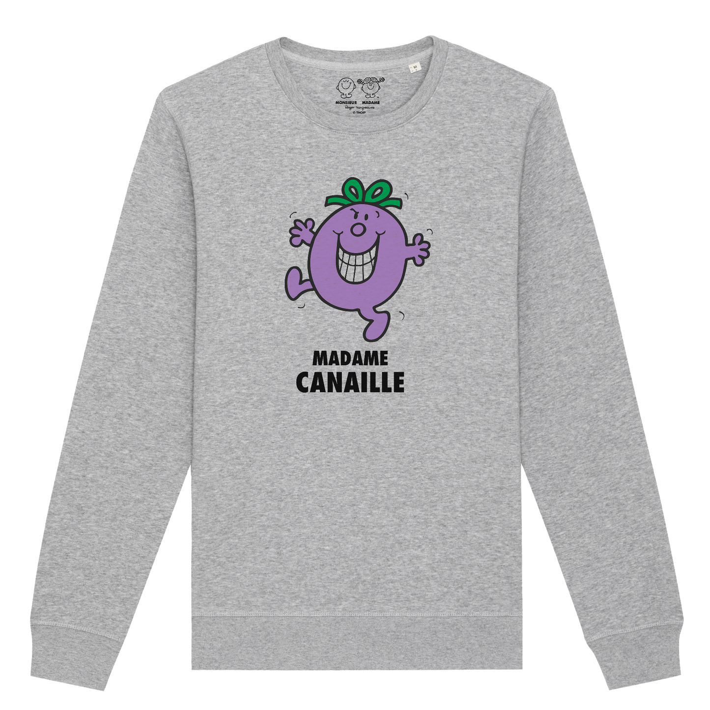 Sweatshirt Femme Madame Canaille Monsieur Madame