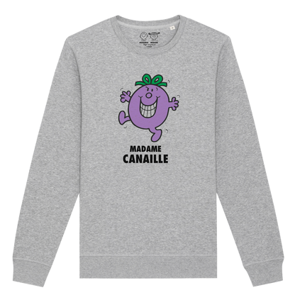 Sweatshirt Femme Madame Canaille Monsieur Madame