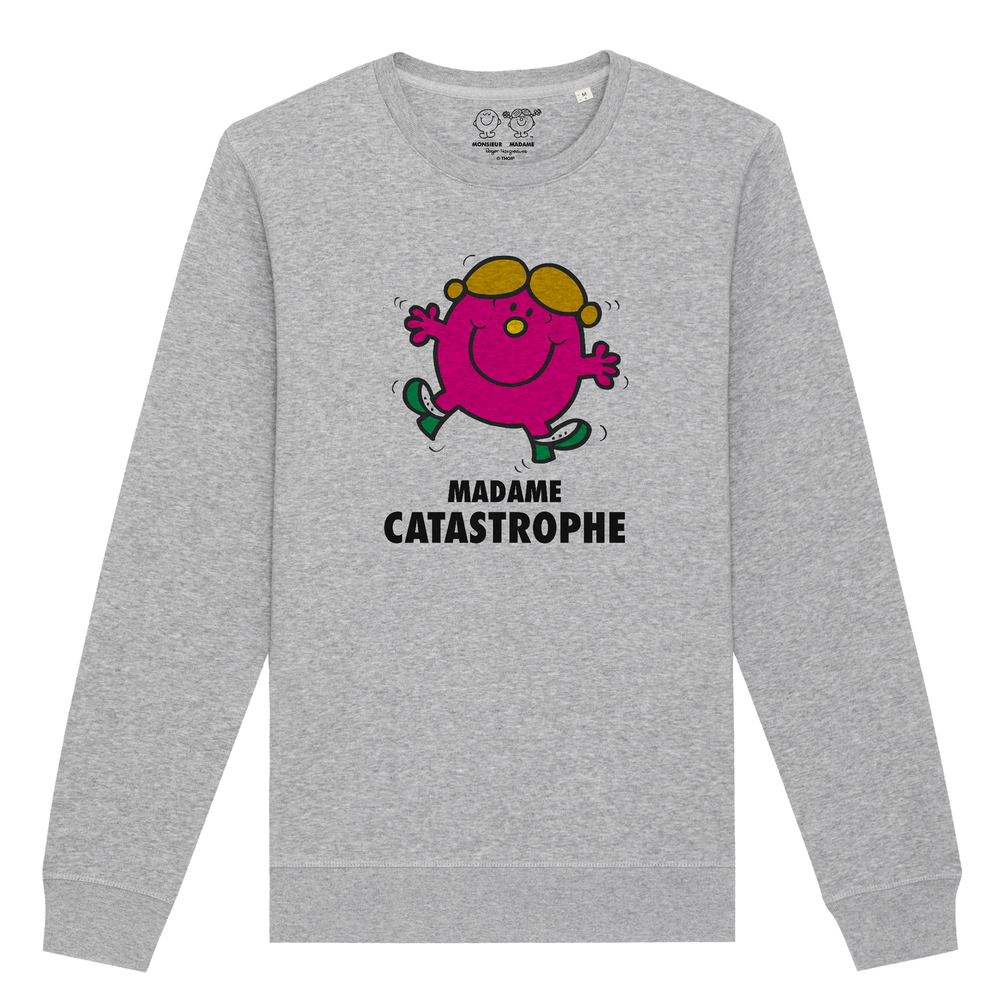 Sweatshirt Femme Madame Catastrophe Monsieur Madame