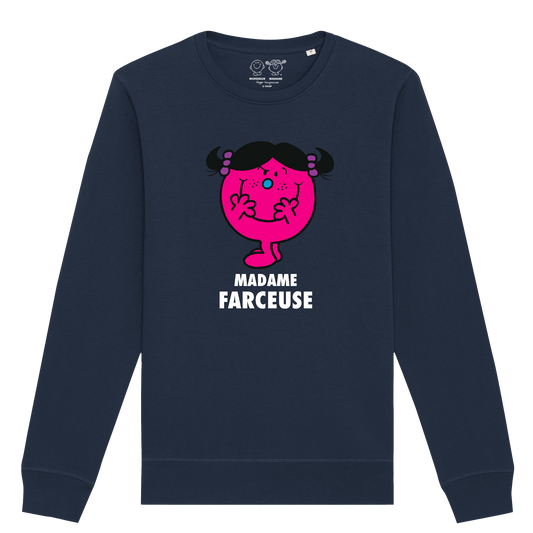 Sweatshirt Femme Madame Farceuse Monsieur Madame