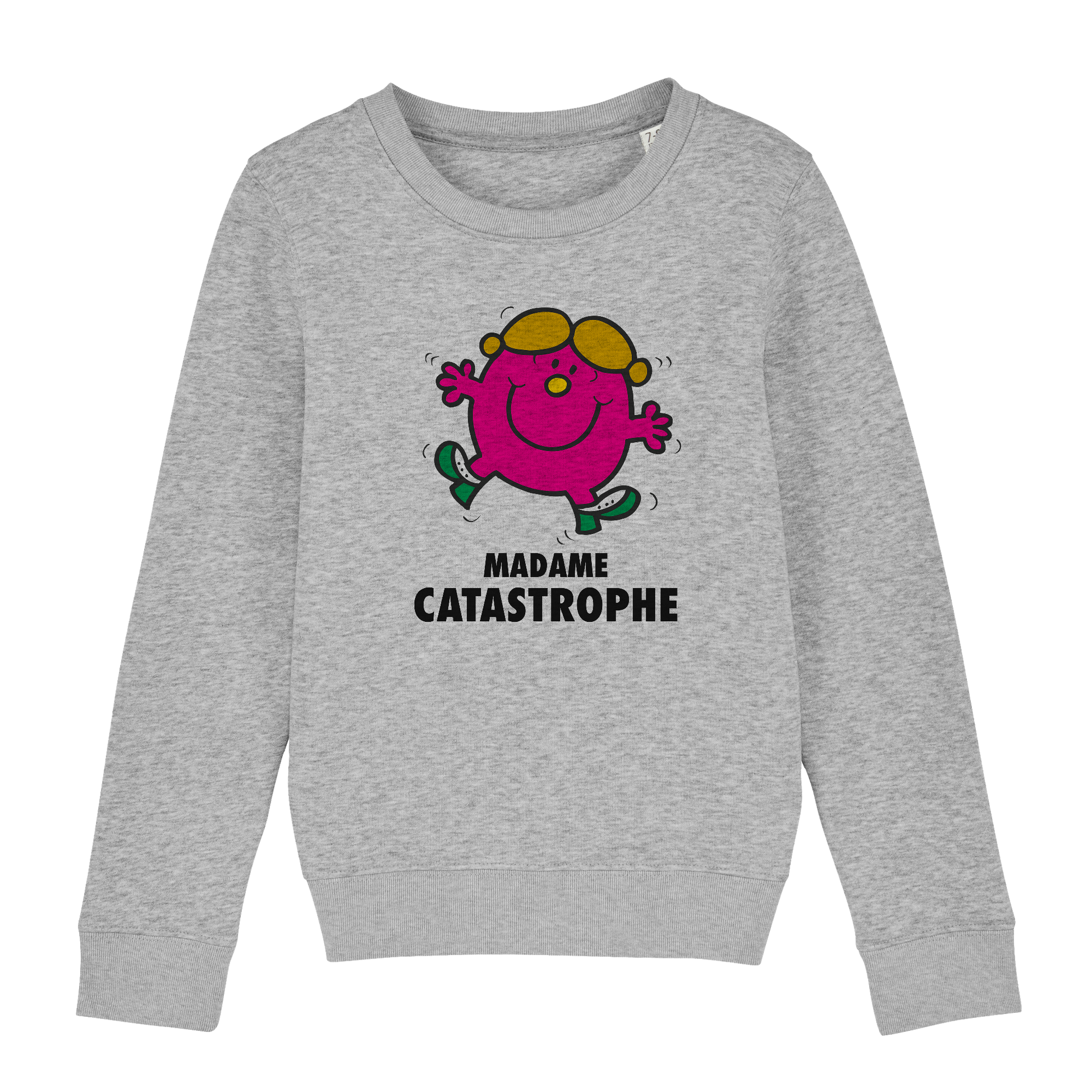 Sweatshirt Fille Madame Catastrophe Monsieur Madame