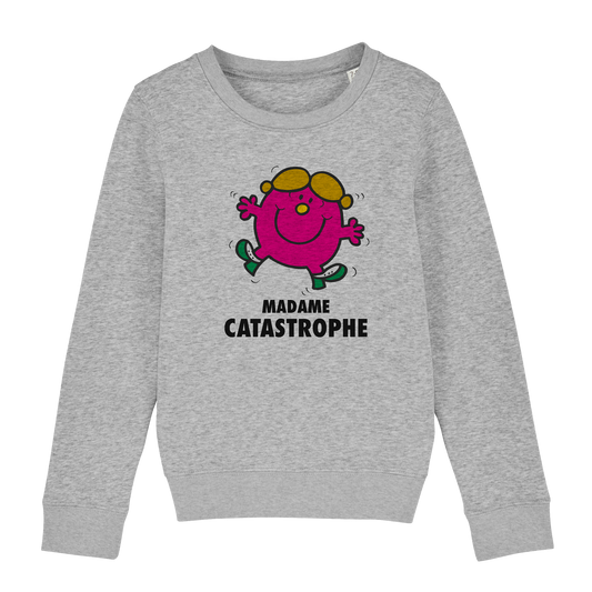 Sweatshirt Fille Madame Catastrophe Monsieur Madame