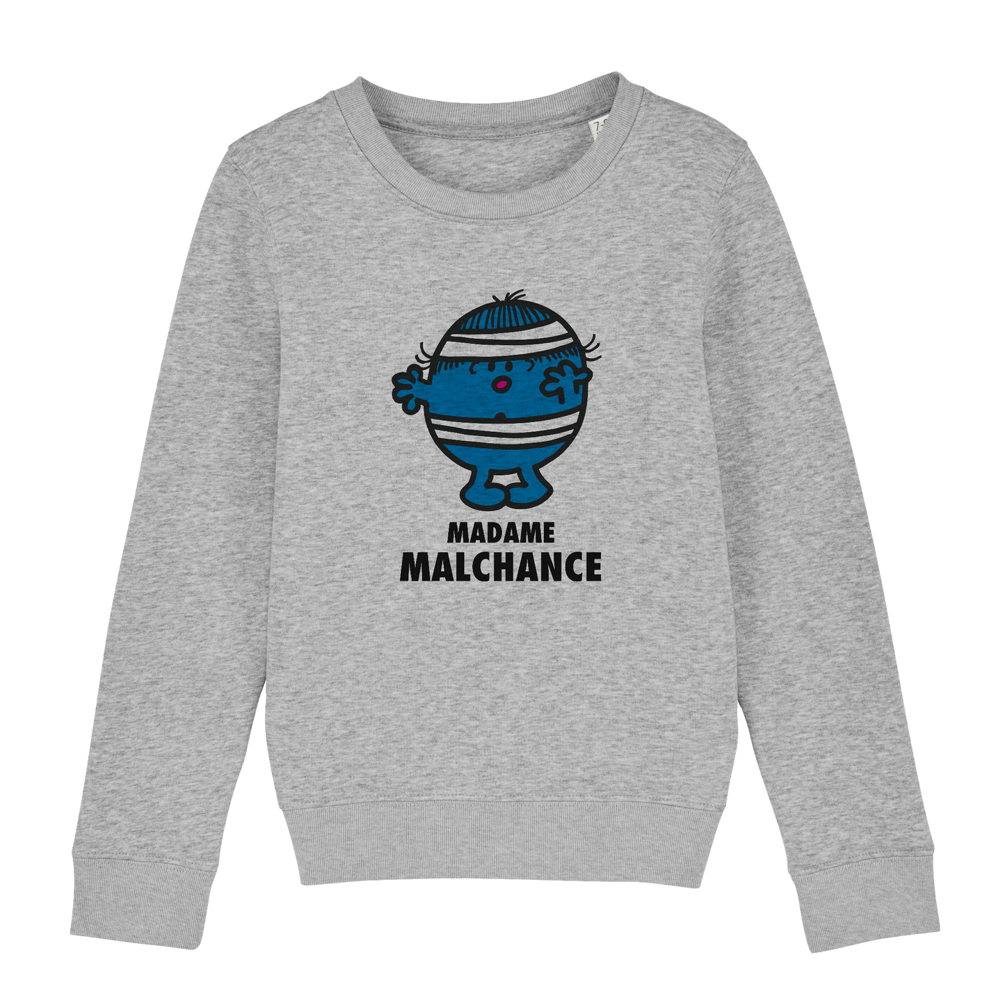 Sweatshirt Fille Madame Malchance Monsieur Madame