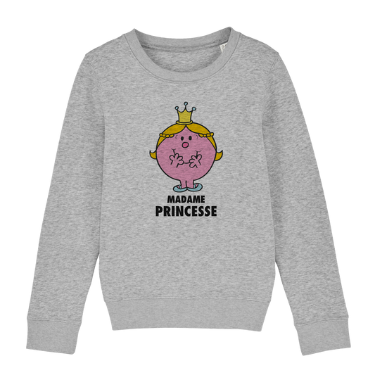 Sweatshirt Fille Madame Princesse Monsieur Madame