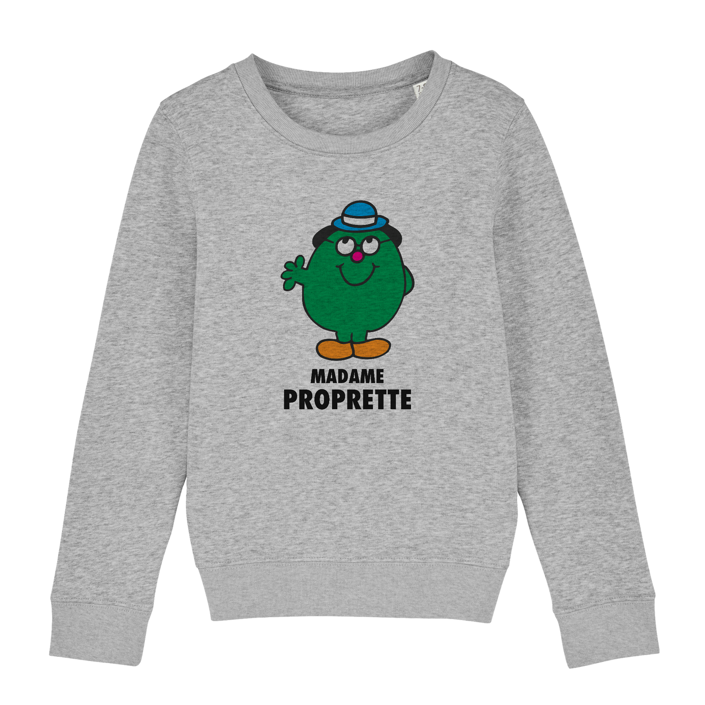 Sweatshirt Fille Madame Proprette Monsieur Madame