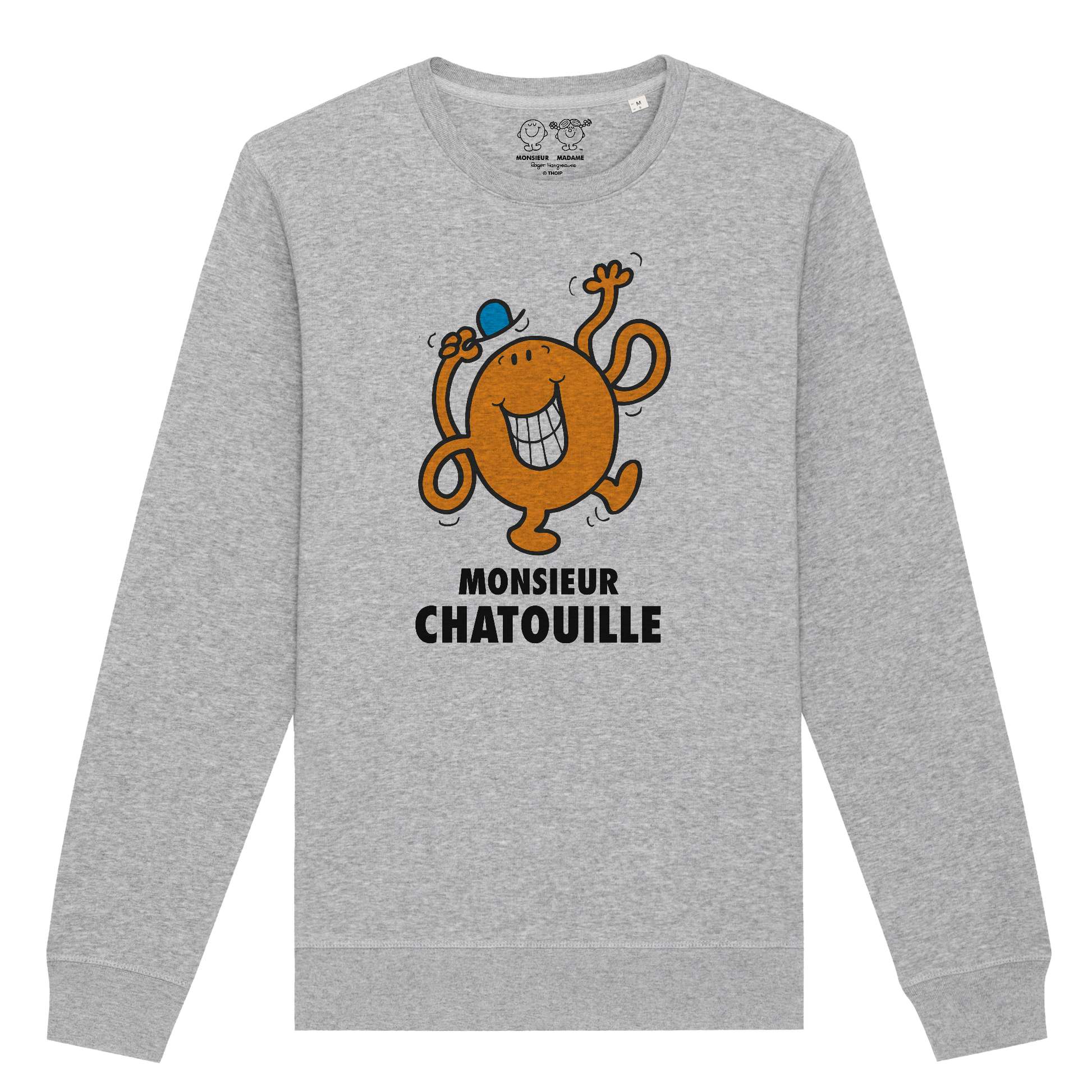 Sweatshirt Homme Monsieur Chatouille Monsieur Madame