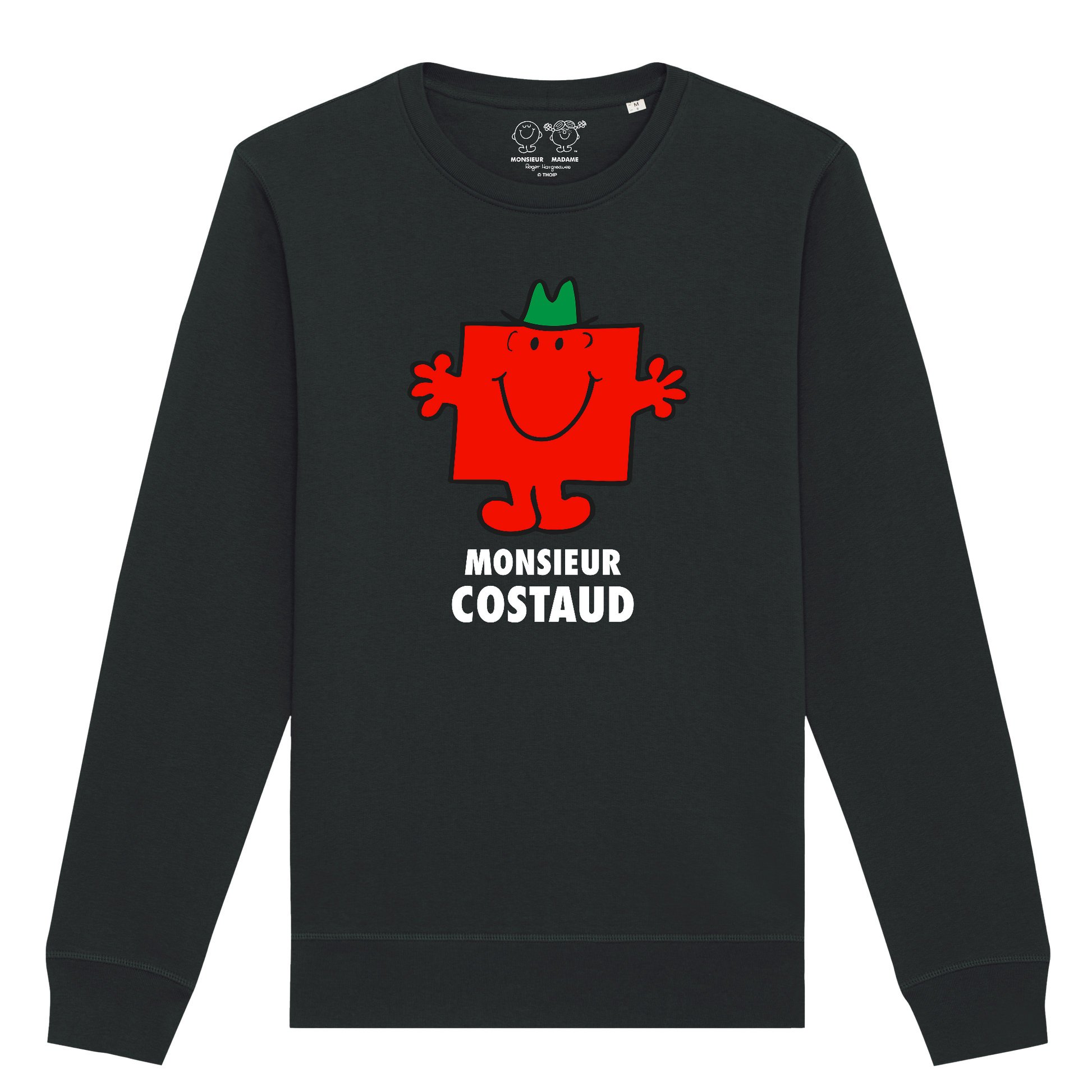 Sweatshirt Homme Monsieur Costaud Monsieur Madame