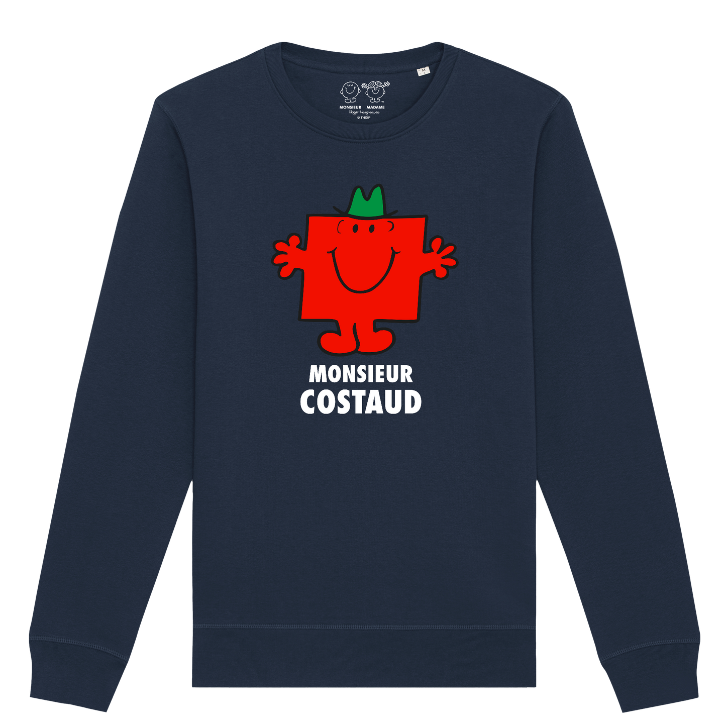 Sweatshirt Homme Monsieur Costaud Monsieur Madame