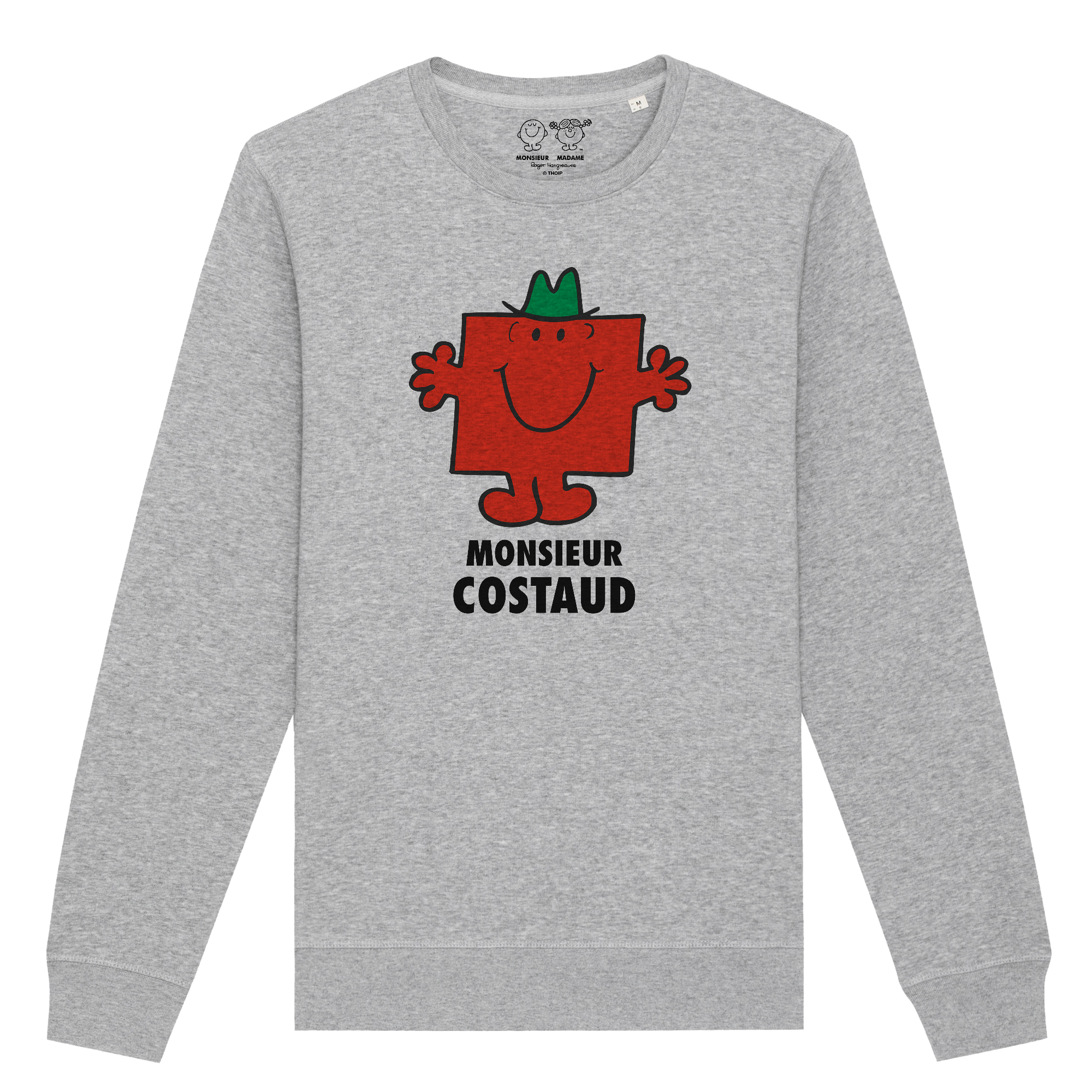 Sweatshirt Homme Monsieur Costaud Monsieur Madame
