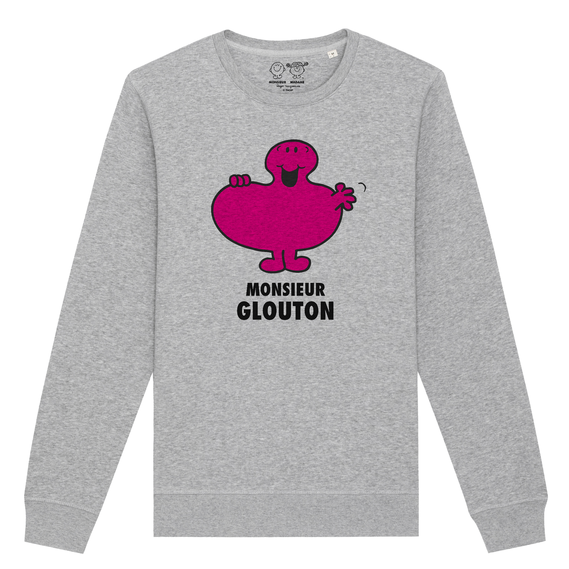 Sweatshirt Homme Monsieur Glouton Monsieur Madame