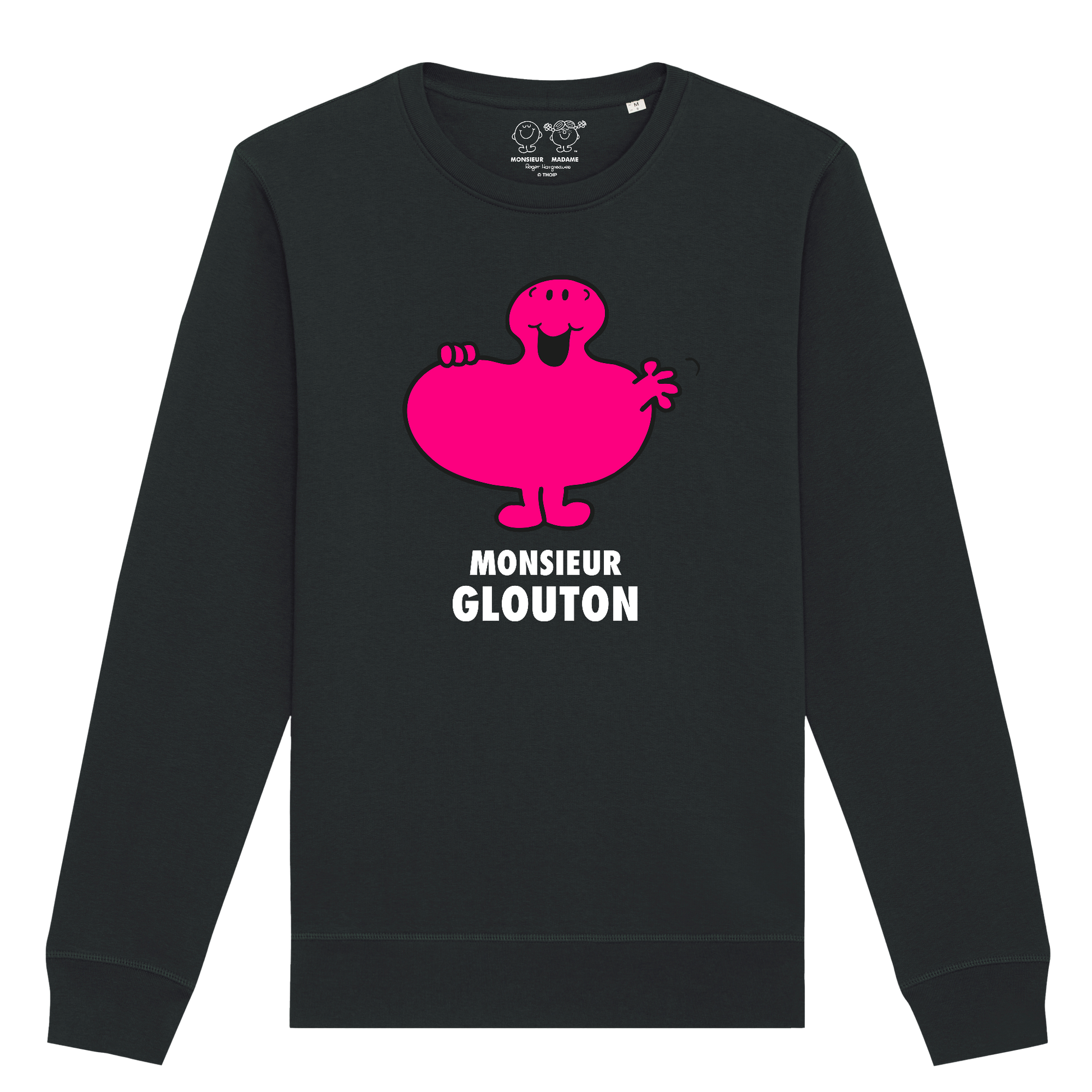 Sweatshirt Homme Monsieur Glouton Monsieur Madame