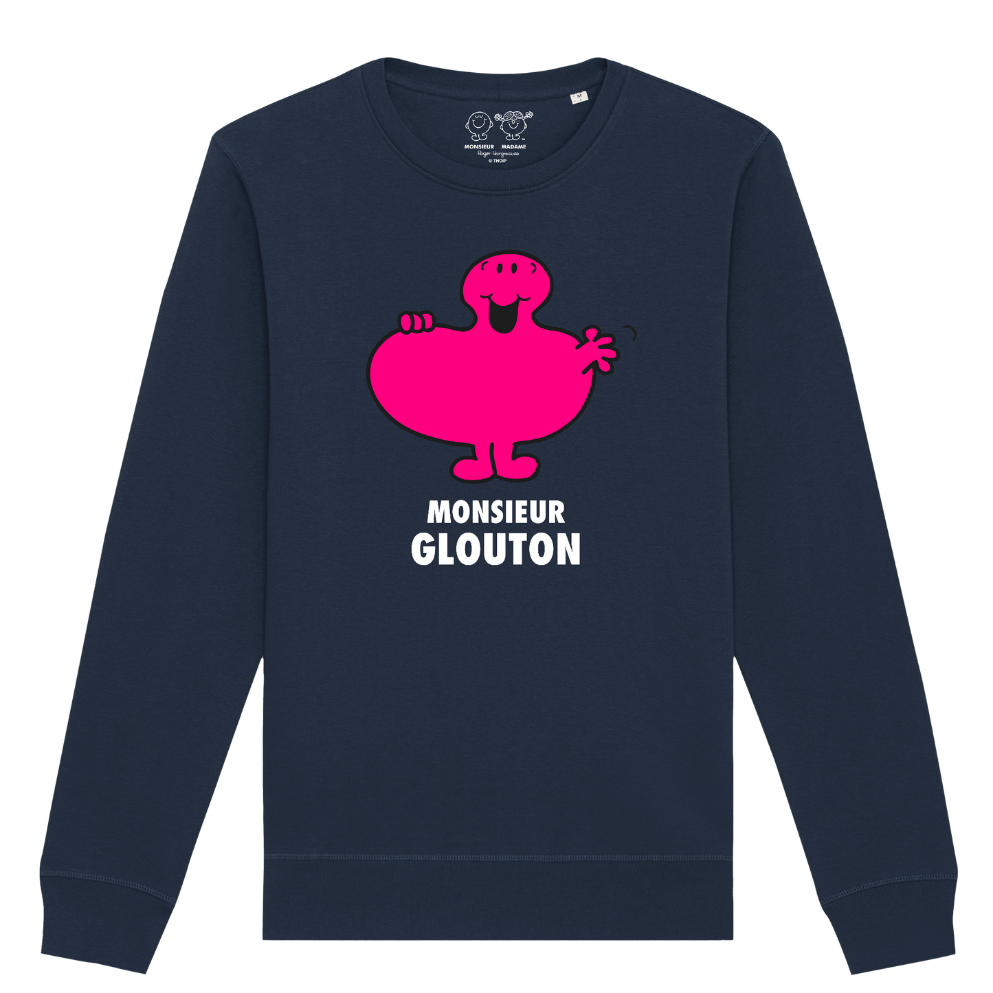 Sweatshirt Homme Monsieur Glouton Monsieur Madame
