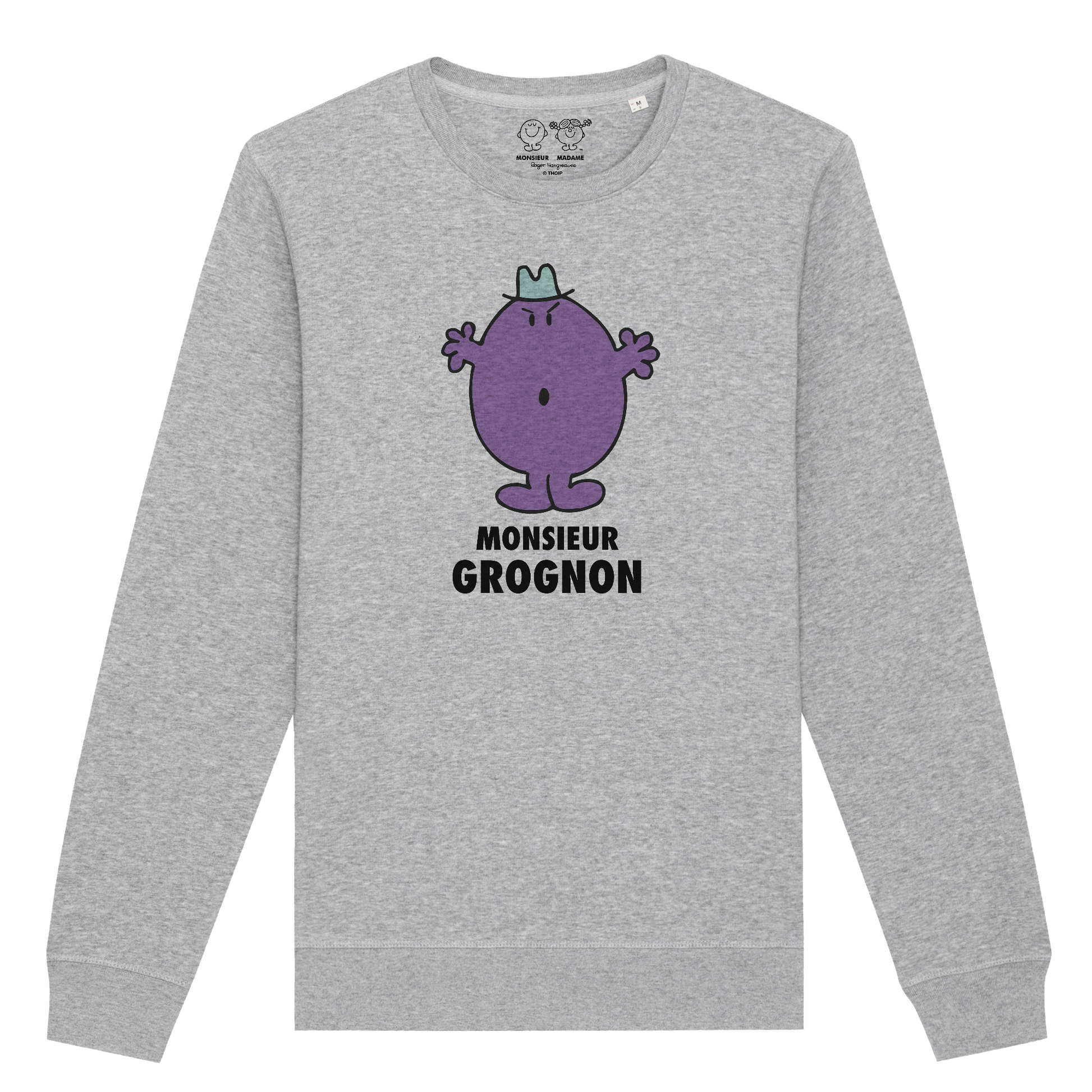 Sweatshirt Homme Monsieur Grognon Monsieur Madame