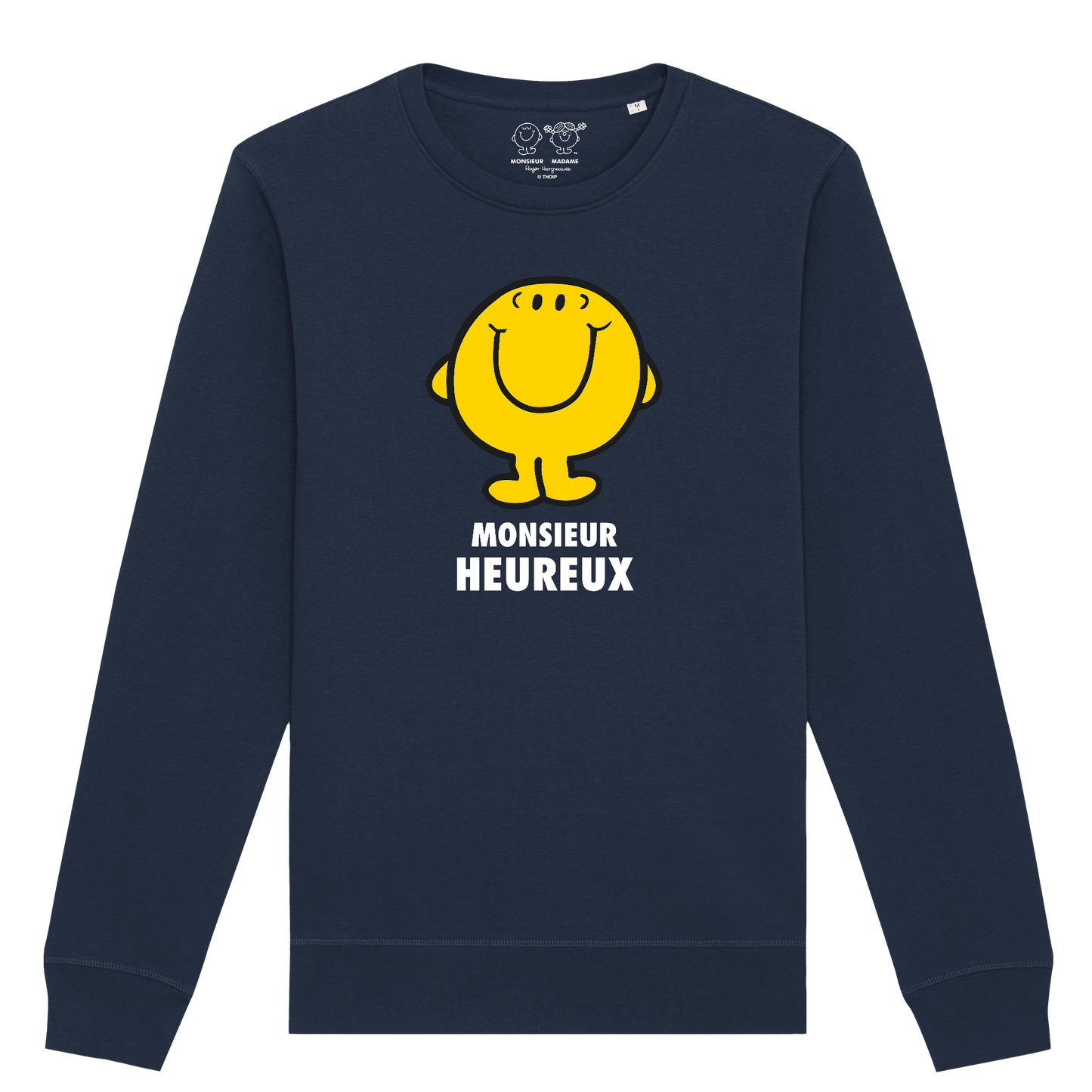 Sweatshirt Homme Monsieur Heureux Monsieur Madame
