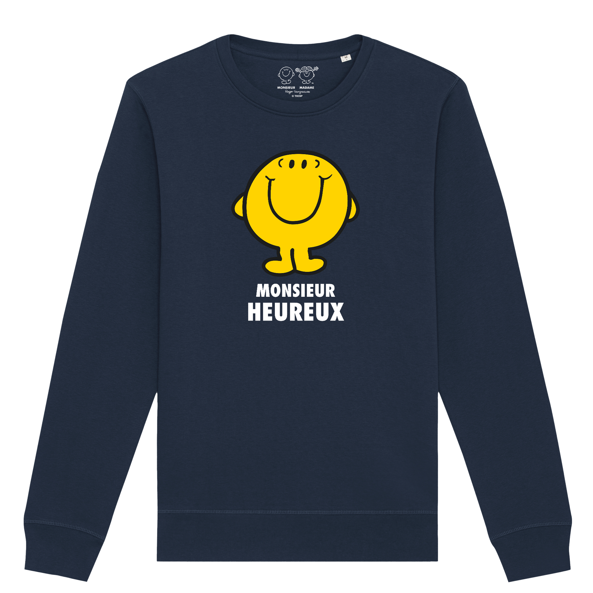 Sweatshirt Homme Monsieur Heureux Monsieur Madame