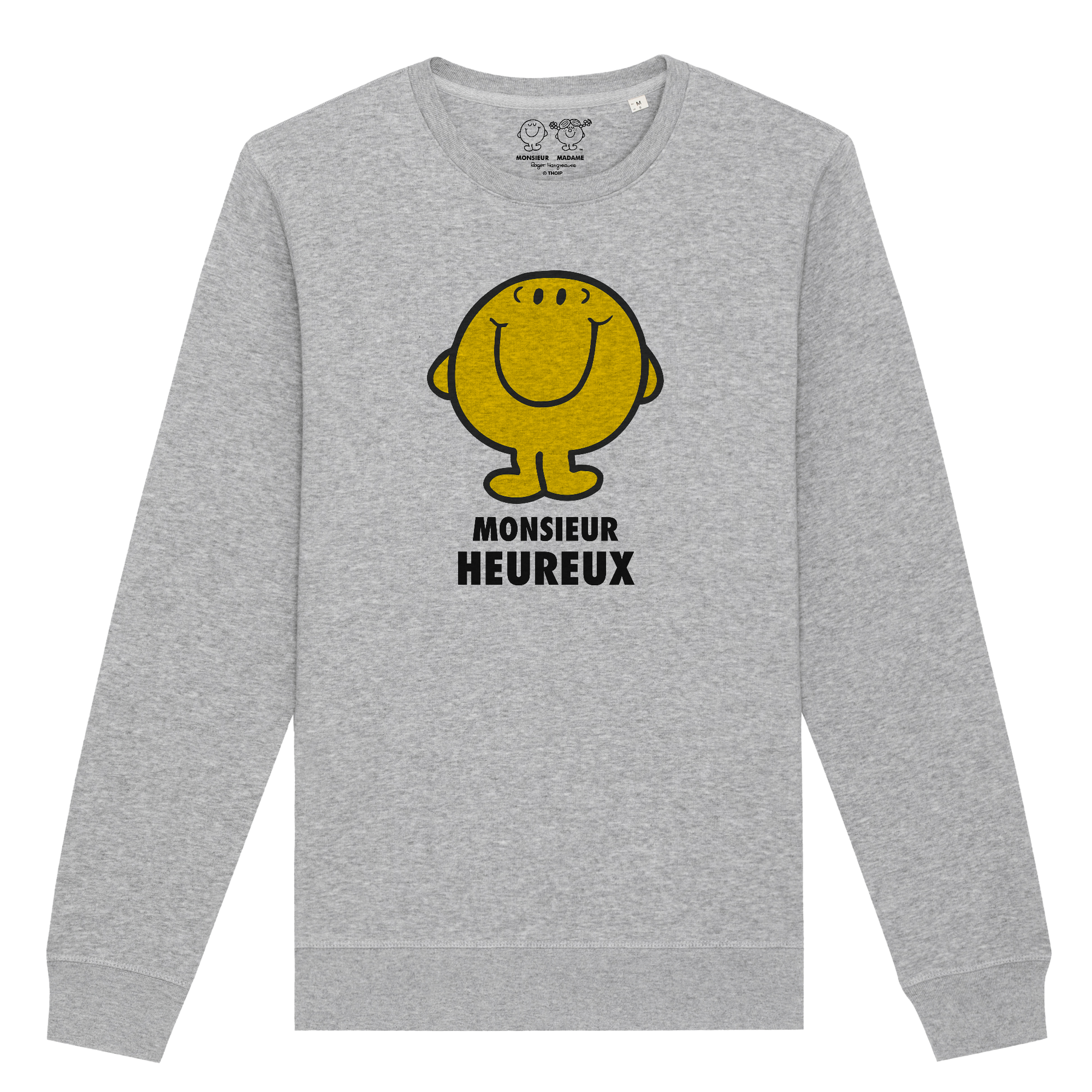 Sweatshirt Homme Monsieur Heureux Monsieur Madame