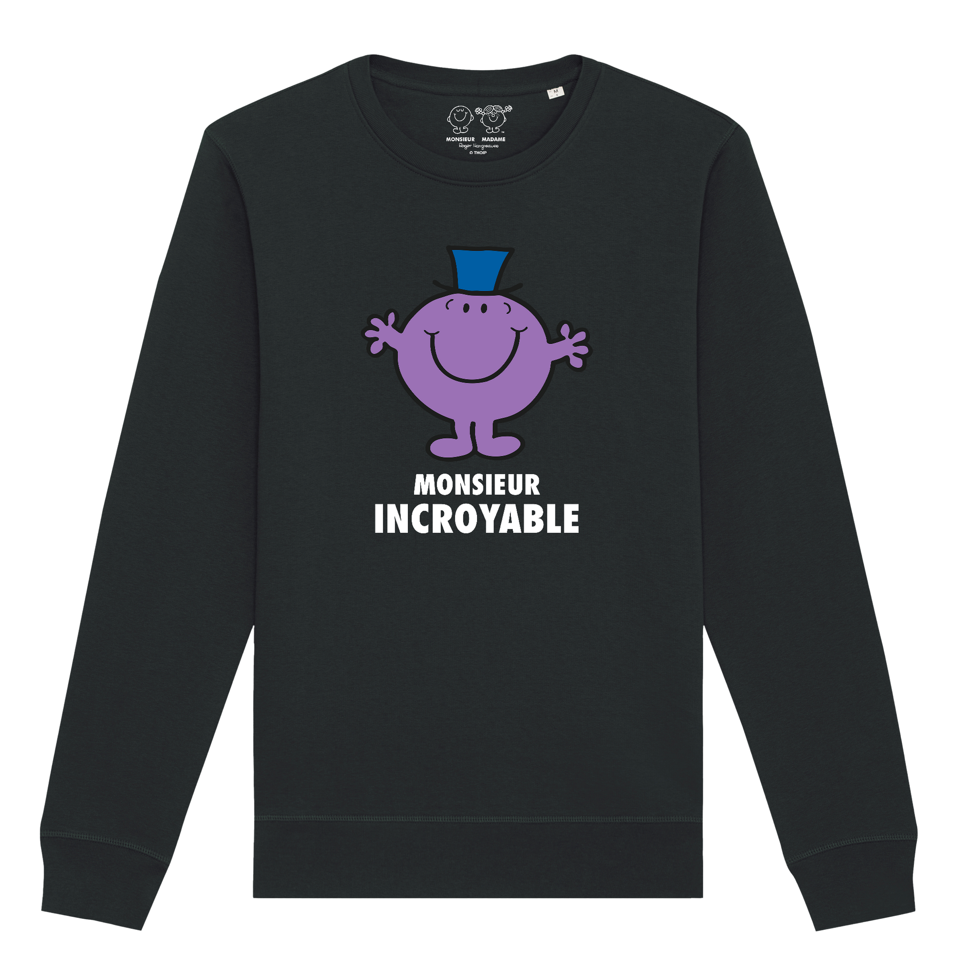 Sweatshirt Homme Monsieur Incroyable Monsieur Madame