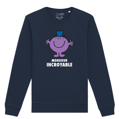 Sweatshirt Homme Monsieur Incroyable Monsieur Madame