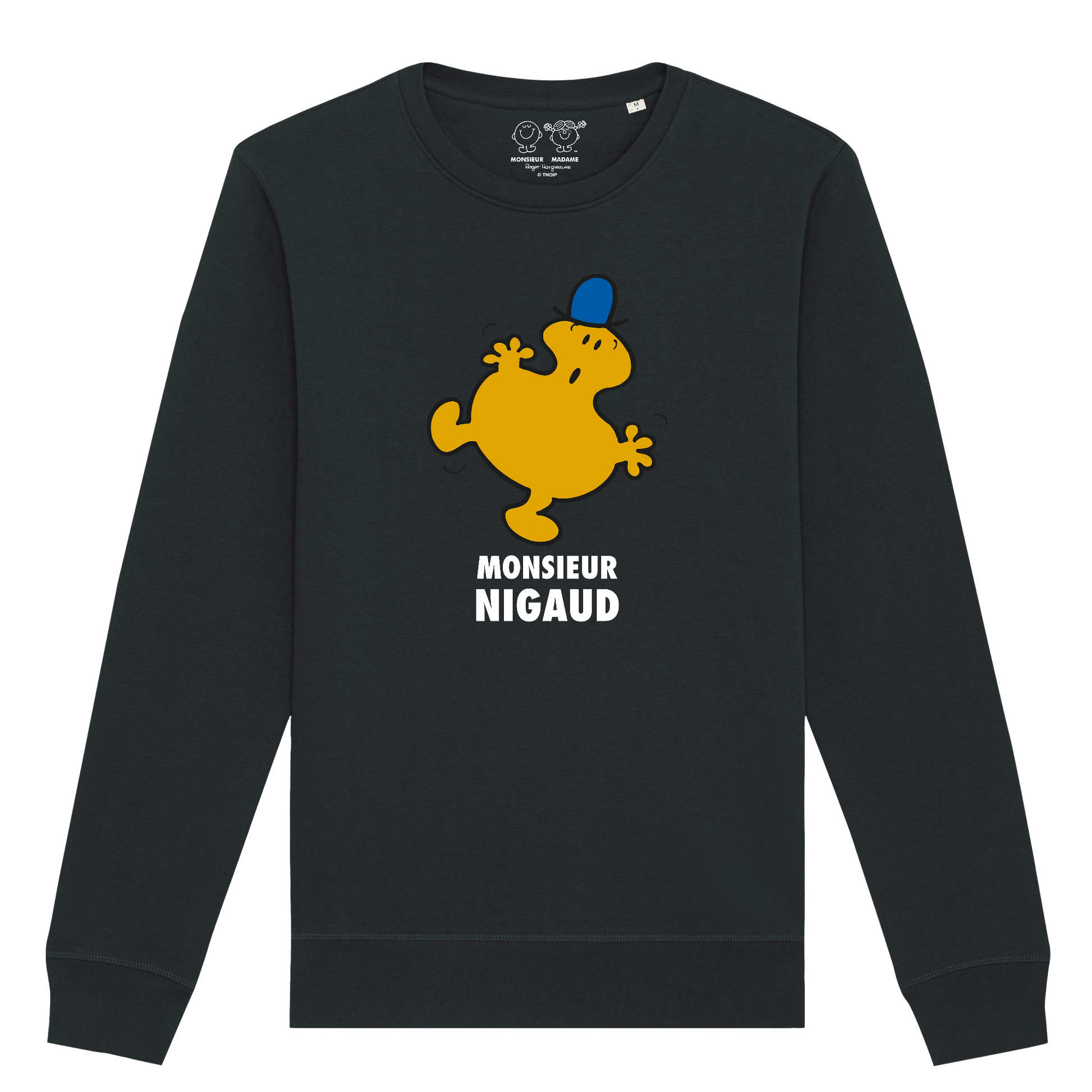 Sweatshirt Homme Monsieur Nigaud Monsieur Madame