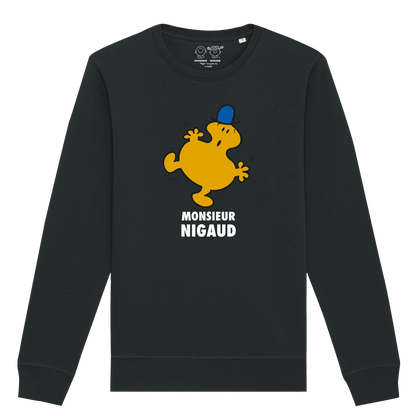 Sweatshirt Homme Monsieur Nigaud Monsieur Madame