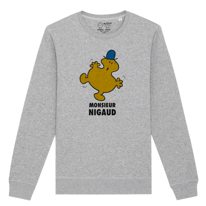 Sweatshirt Homme Monsieur Nigaud Monsieur Madame