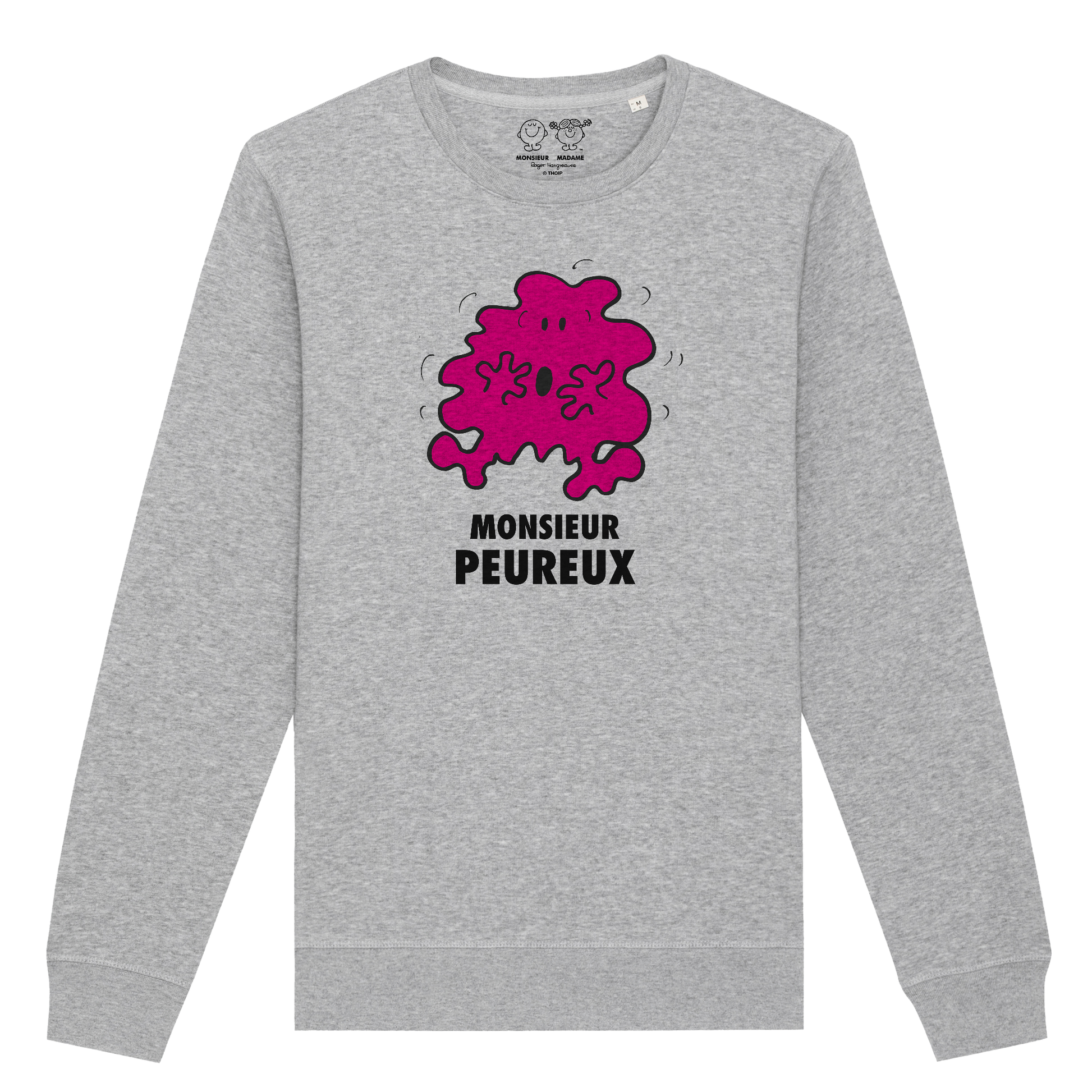 Sweatshirt Homme Monsieur Peureux Monsieur Madame